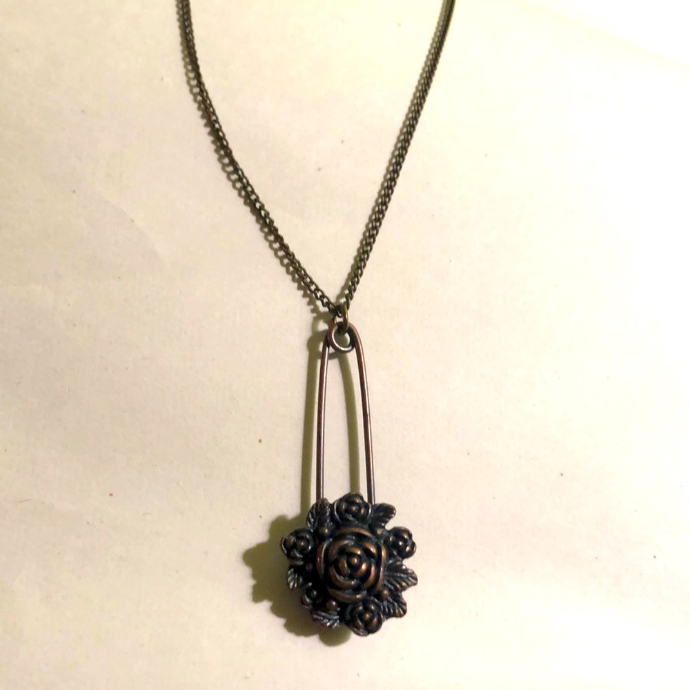 Safety Pin Oddity Necklace